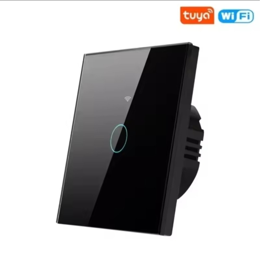 Tuya US Wifi Smart Wall Switch RF433 1 Gang Touch Sensor Light‎ Switch